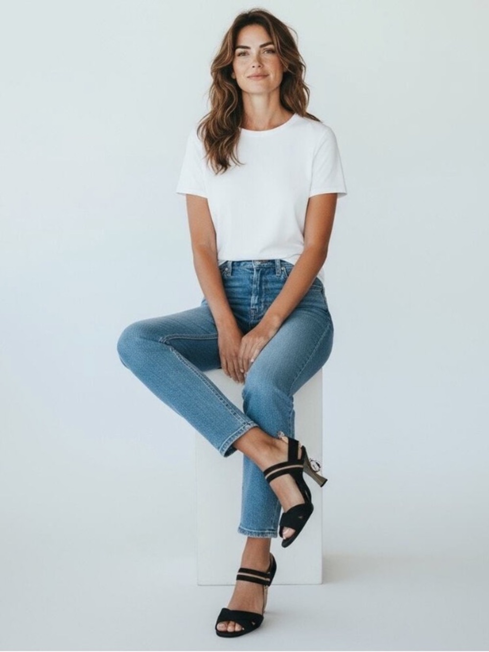 Fendi Black Sandolo nastro Bicol logo Sandal Slingback Heels